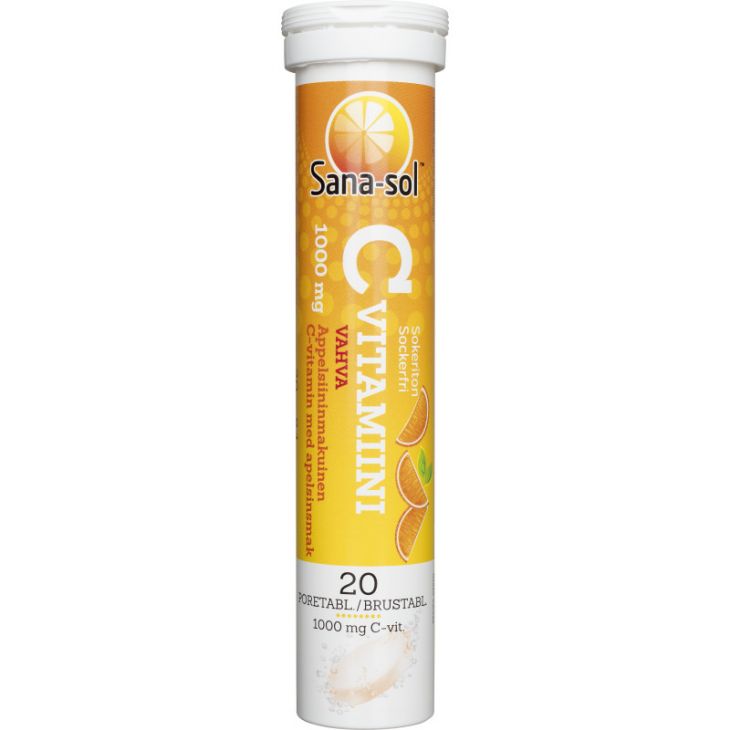 Sana-Sol PORE C-vitamiini  20 шт