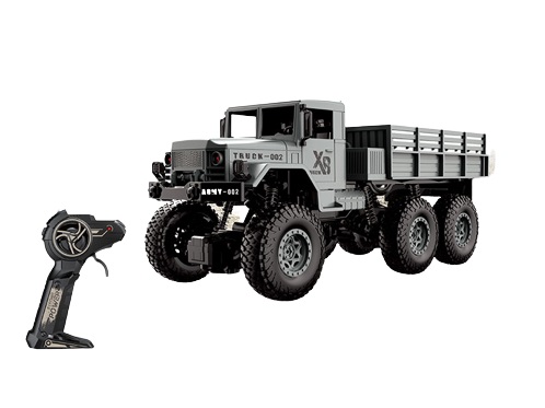 Машина на радиоуправлении грузовик военный 4WD 1:24 с аккумулятором (XB1002)