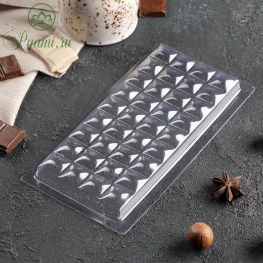 Форма для шоколада «Цилиндры», 18?8 см, цвет прозрачный