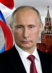 Владимир Путин. Постер (плакат). Размер 30х40 см