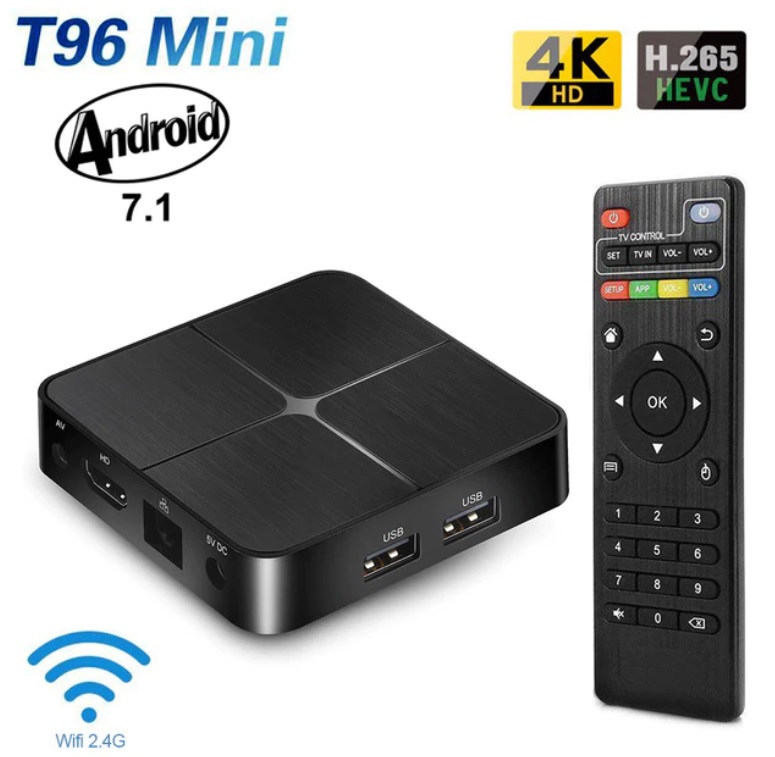 Приставка Смарт TV Box Андроид Т96 mini 2/16 Гб