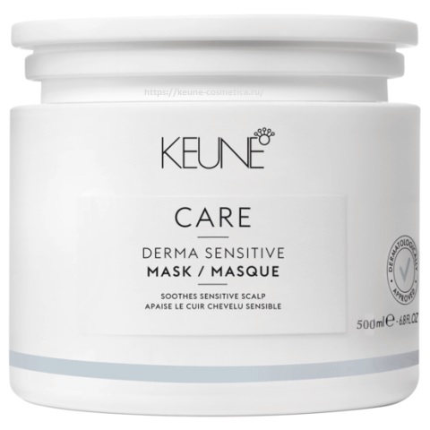 Keune Маска для чувствительной кожи головы | Care Derma Sensitive Mask 500 мл
