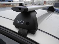 Багажник на крышу Kia K5 (2020-...), Евродеталь, крыловидные дуги