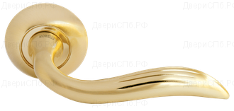 Дверные ручки Morelli "TREI" MH-10 SG Цвет - Матовое золото