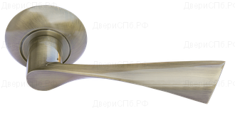 Дверные ручки Morelli "КАПЕЛЛА" MH-01 AB Цвет - Античная бронза
