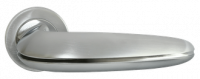 Дверные ручки Morelli Luxury NC-5 CSA/CRO (SUNRISE/ВОСХОД) Цвет - Матовый хром/хром