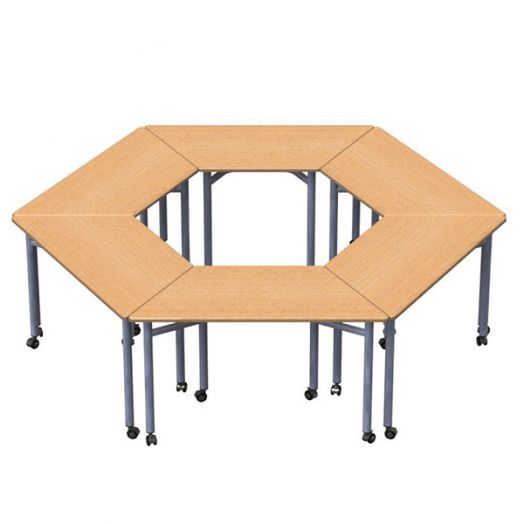Комбинация столов для групповых занятий IT-K10 2371х2080х580/820 мм