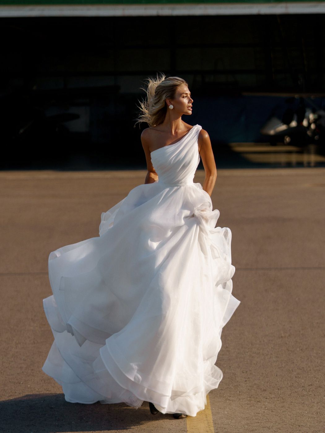 Воздушное свадебное платье  Арт.030