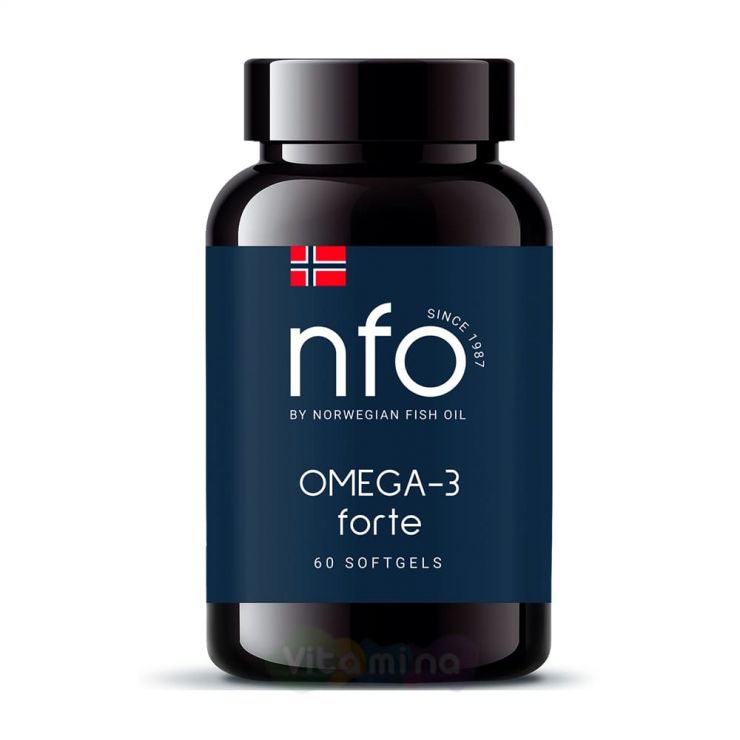NFO Омега-3 Форте 1000 мг 120 капсул  в е .