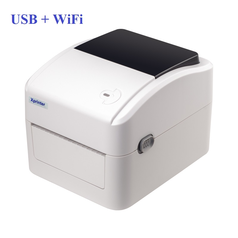 Принтер этикеток Xprinter XP-420B белый USB + WiFi