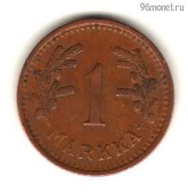Финляндия 1 марка 1941 S