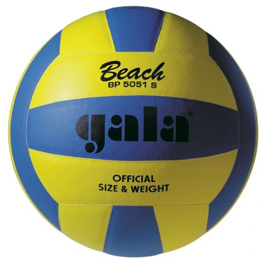 Мяч волейбольный пляжный GALA Beach BP 5051 любительский клееный (PU)