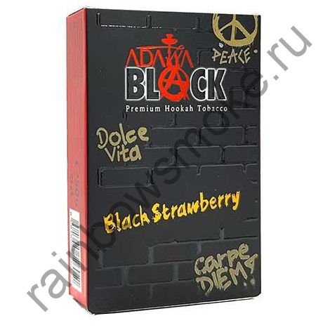 Adalya Black 50 гр - Black Strawberry (Черная Клубника)