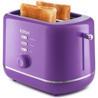 Тостер KitFort KT-2050-1 (фиолетовый) (ПОСЛЕ ФОТО- ВИДЕООБЗОРА)