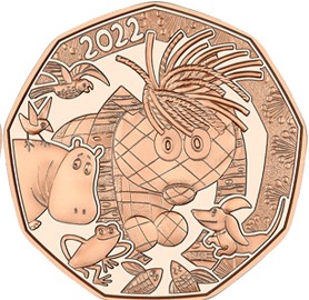 Маленький я - это я (Пасхальная монета) 5 евро Австрия 2022