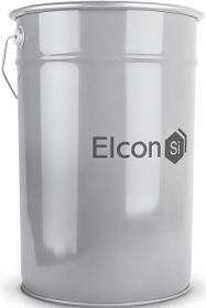 Эмаль Термостойкая Elcon КО-8111 25кг для Защитной Окраски Металлических Конструкций Эксплуатируемых до +600°С  / Элкон
