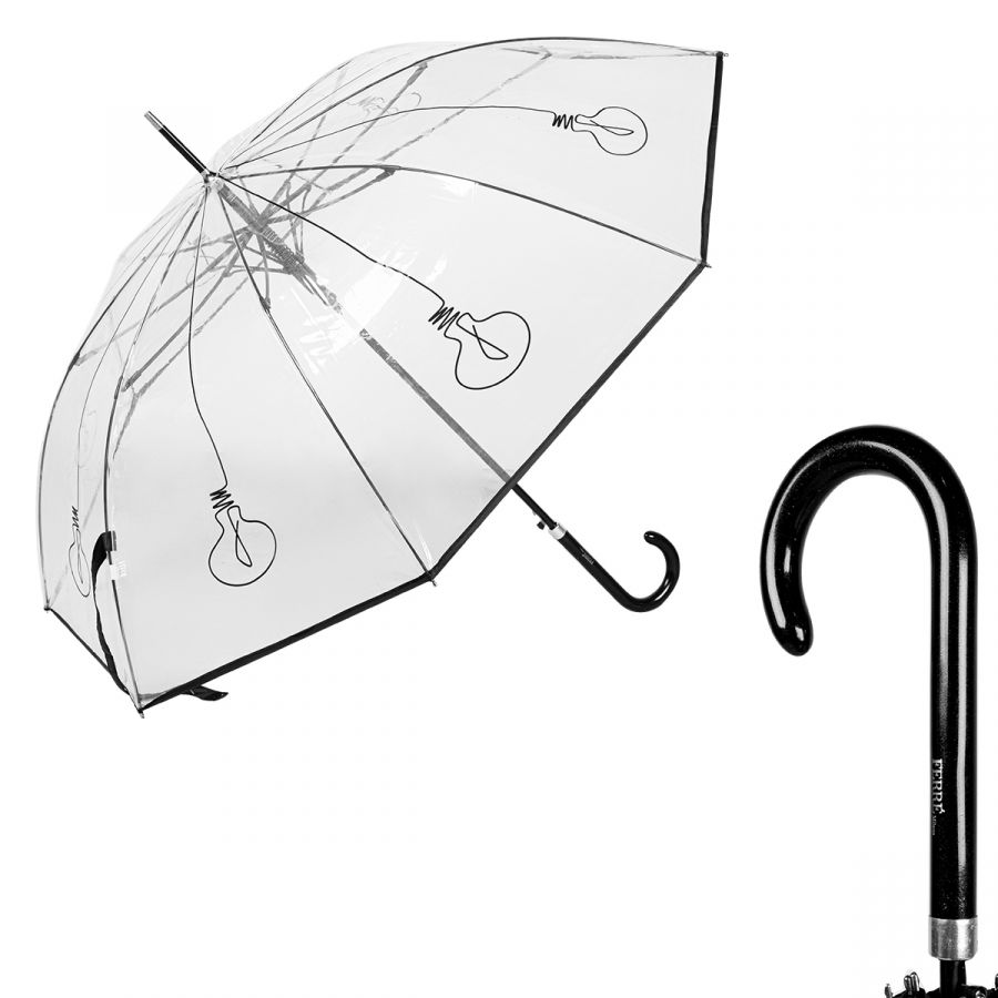 Зонт-трость Ferre 690-La Transparent Lamp Yellow
