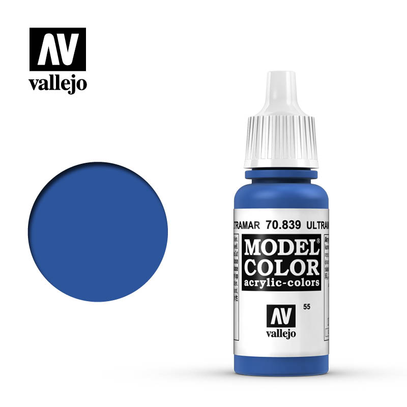 Краска Vallejo Model Color - Ultramarine (70.839)