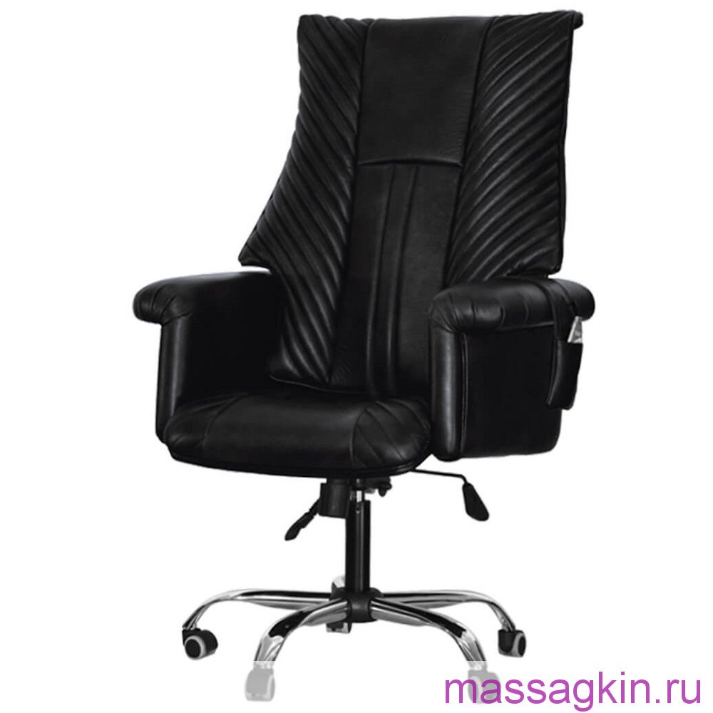 Офисное массажное кресло EGO President EG1005 обивка натуральная кожа