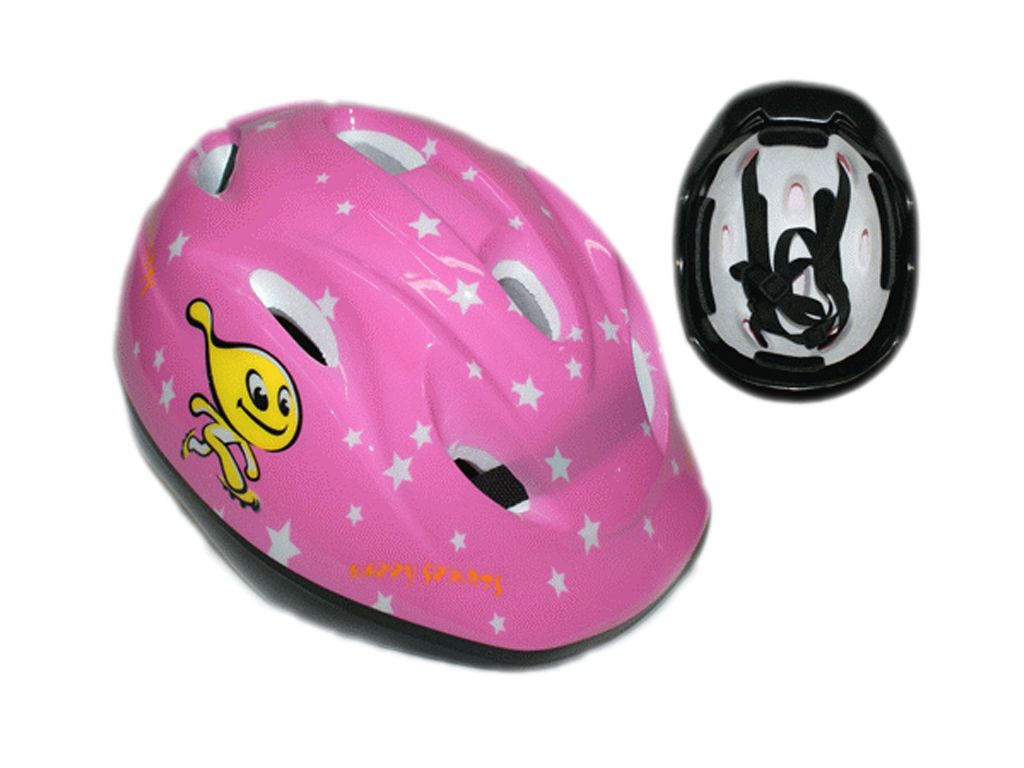 Защитный шлем для роллеров, велосипедистов. Материал: пластмасса, пенопласт, артикул 27233
