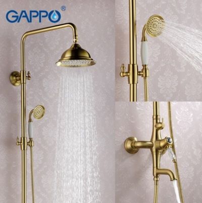 Gappo G2497-4 Bronze Душевая система