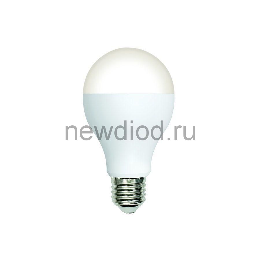 Лампа светодиодная LED-A60-9W/4000K/E27/FR/SLS форма "A" матовая 4000K ТМ Volpe