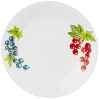 Тарелка обеденная berry mood 25 см (ПРОДАЁТСЯ КРАТНО 6 шт.)