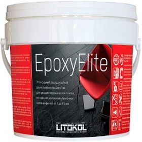 Эпоксидная Затирочная Смесь 2-х комп. Litokol EpoxyElite 1кг Кислотостойкая для Внутренних и Наружных Работ / Литокол