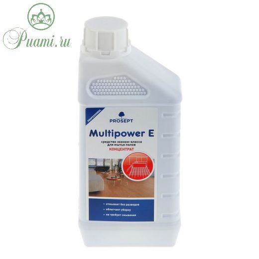 Средство эконом-класса для мытья полов Multipower E, Концентрат, 1л