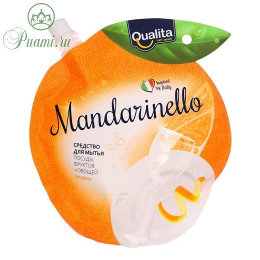 Средство для мытья посуды Qualita Mandarinello, 450 мл