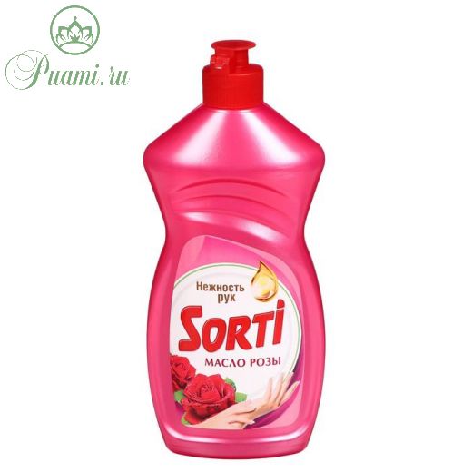 Средство для мытья посуды Sorti "Роза", 450 мл