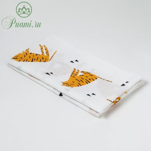 Пеленка «Крошка Я» Тигры 75*120 см