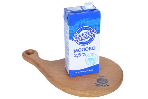 Молоко стерилизованное Минская марка 2,5%  1л
