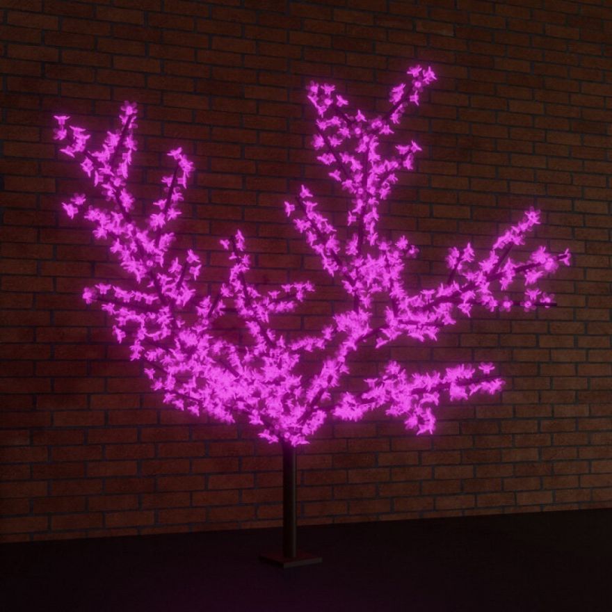 Фигура световая Neon-Night дерево "Сакура" 2,4м фиолетовый