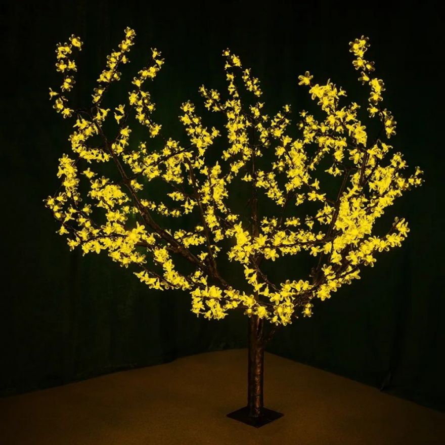 Фигура световая Neon-Night дерево "Сакура" 1,5м желтый