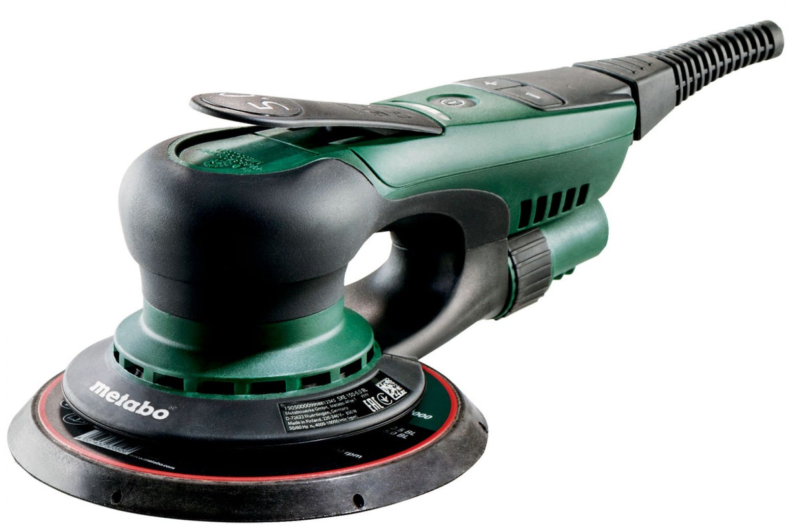 Шлифмашина Metabo SXE 150-5.0 BL эксцентриковая картон 615050000