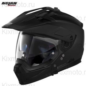 Шлем Nolan N70-2 X Classic N-Com, Чёрный матовый