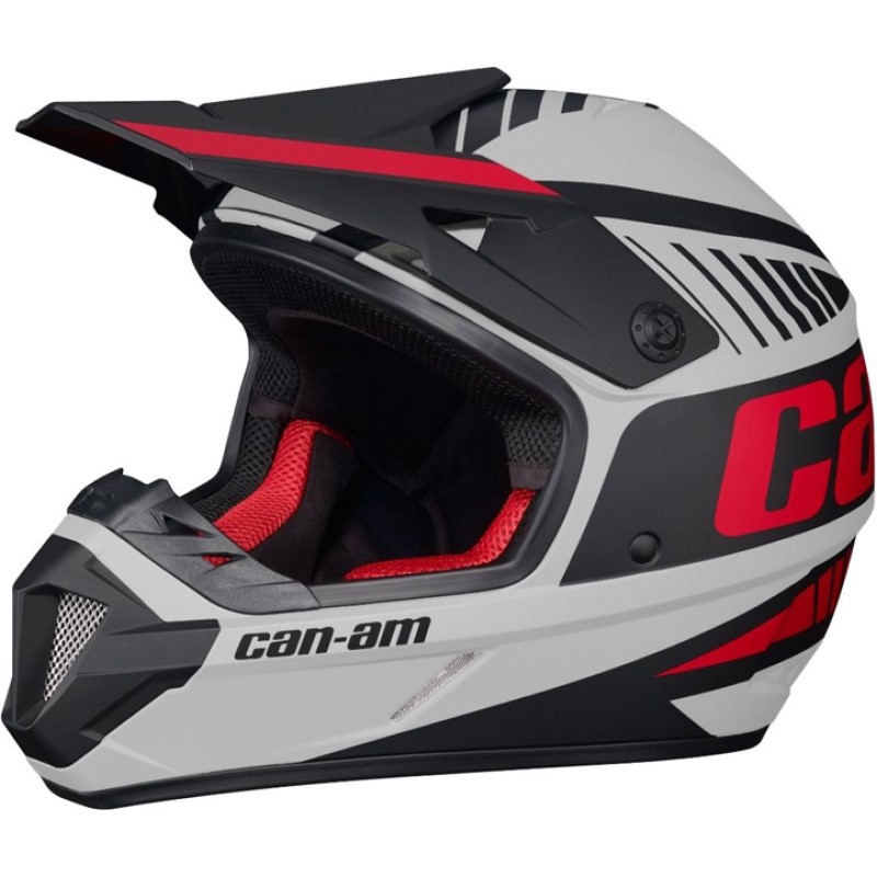 Can-Am XC-4 Cross Team Grey шлем внедорожный