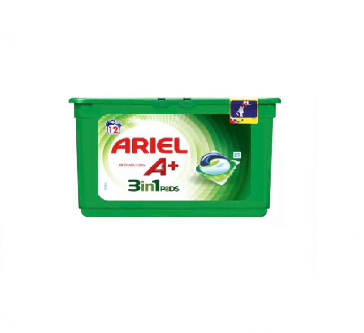 Ariel 3в1 капсулы white 12 шт