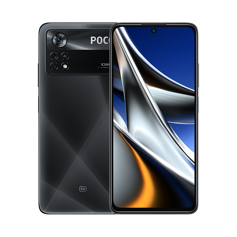 Смартфон Xiaomi Poco X4 Pro 5G 6/128 ГБ RU, Лазерный черный