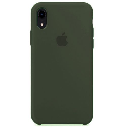Чехол силиконовый для iPhone XR (Green)