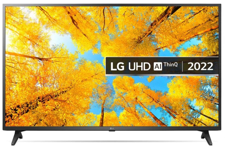 Телевизор LG 55UQ75006LF HDR, LED (2022), чёрный