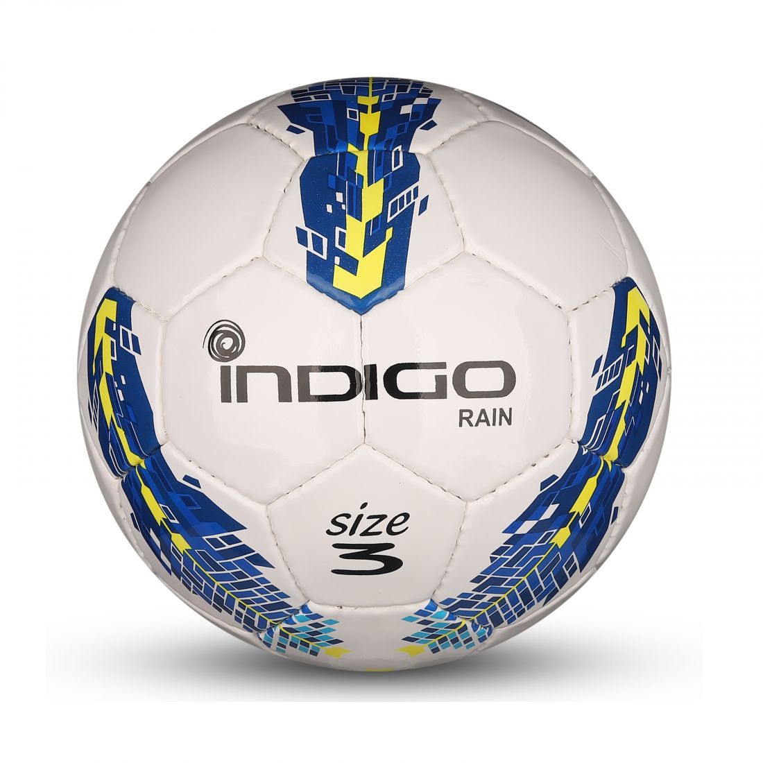 Мяч футбольный №3 INDIGO RAIN  Юниор IN031