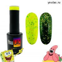 Гель- лак Sponge Bob 001 YouLAC 10 мл