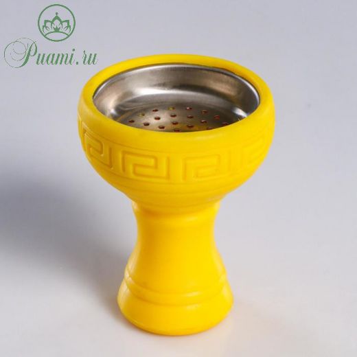 Чаша силиконовая, с ситом, 9 х 7 см, микс