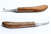 Копытный нож Mustad Premium (левый и правый). Нержавеющаая сталь.