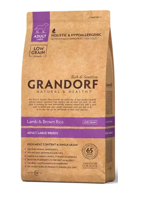 GRANDORF DOG Lamb&Rice MAXI (ягнёнок с рисом для собак крупных пород) 3 кг