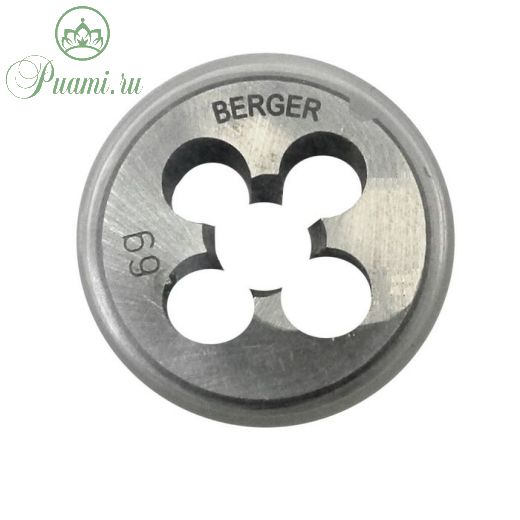 Плашка метрическая BERGER, М8х1,25 мм