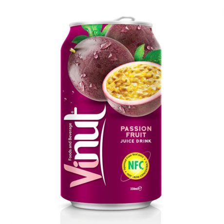 Напиток Vinut сокосодержащий "Маракуйя", объем 330 мл