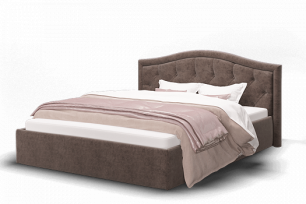 Кровать с подъемным механизмом Стелла 120х200, коричневый